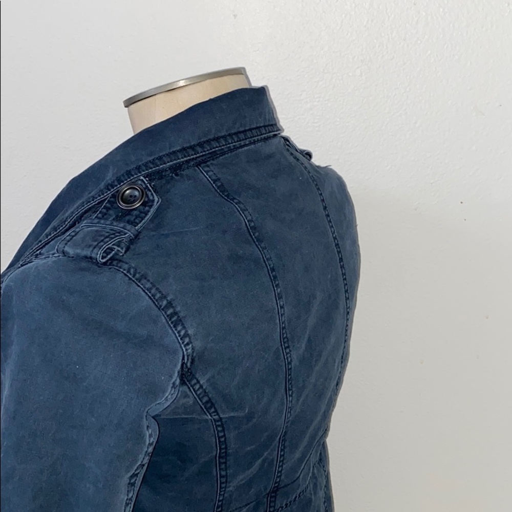 Blue button jacket - Picture 5 of 6